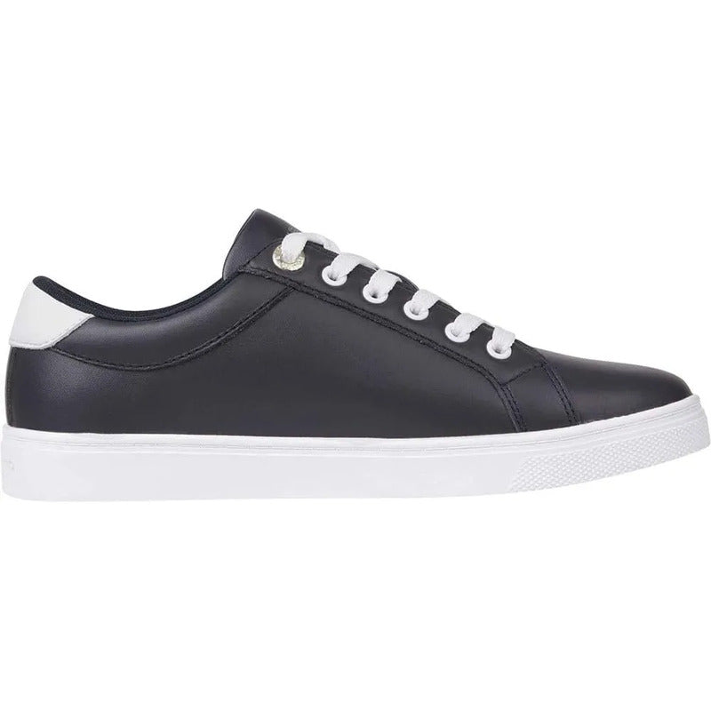 Tenis Tommy Hilfiger Essential Webbing Cupsole Negro Lisa 8.5 Us
