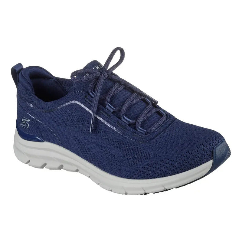 Tenis Skechers Pure Flex - Midnight Star Azul Lisa 8.5 Us