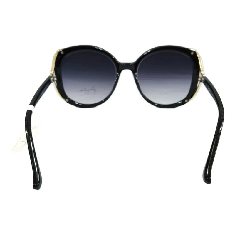 Gafas De Sol Sean John Sjs2032 Para Dama- Sin Estuche Océano Negro Gris Oscuro