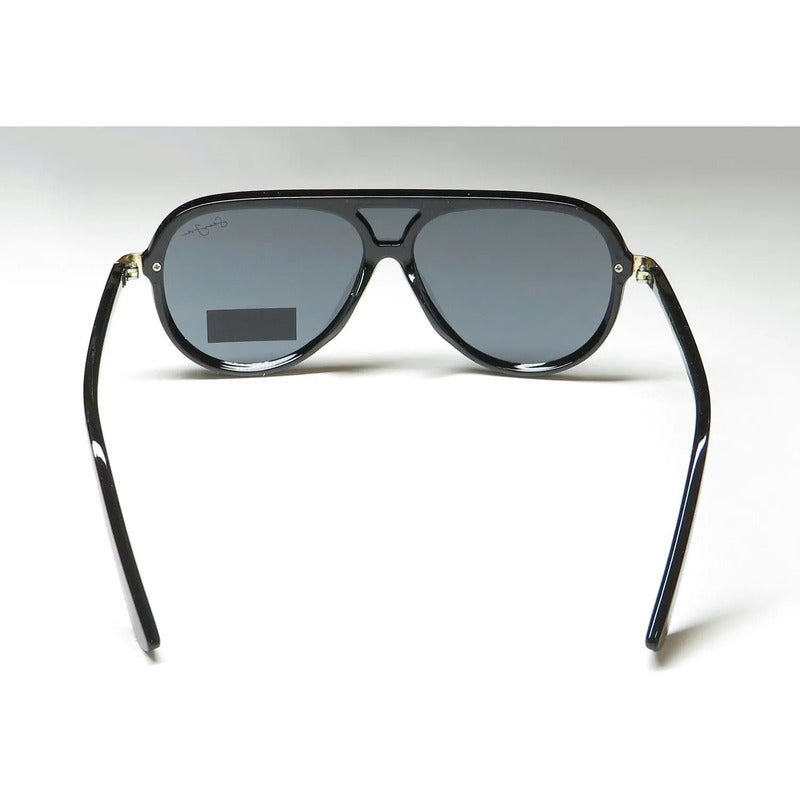 Lentes De Sol Sean John Sjs1007 Degradados Sin Estuche Océano Negro Gris Oscuro