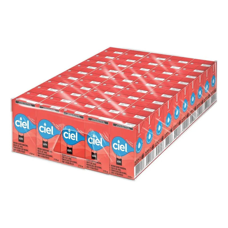 Jugo De Manzana Ciel Mini 125ml 50 Piezas
