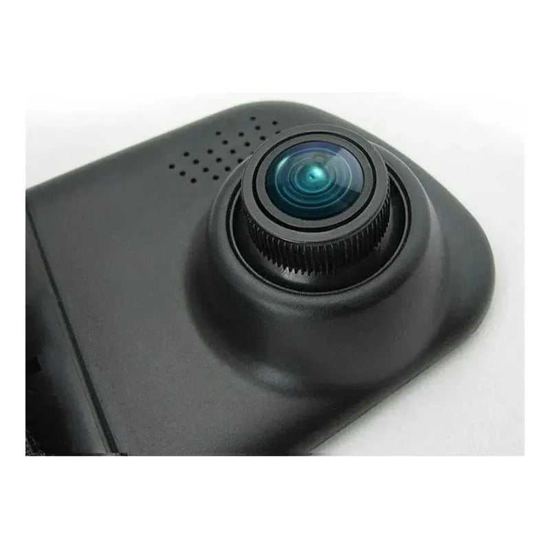 Espejo Retrovisor Dvr Universal 2 Camaras Delantera Reversa
