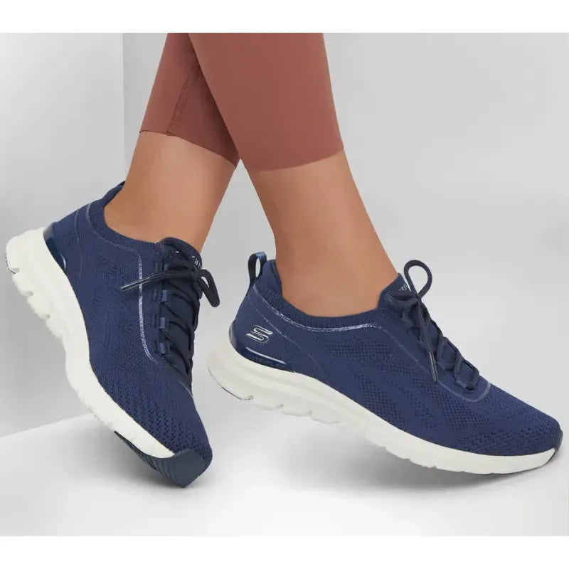 Tenis Skechers Pure Flex - Midnight Star Azul Lisa 8.5 Us