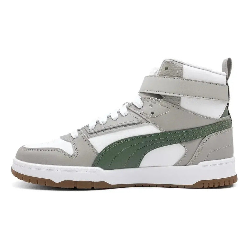 Tenis Puma Rbd Game Bota 385839 Blanco Con Verde Lisa 29 Mx
