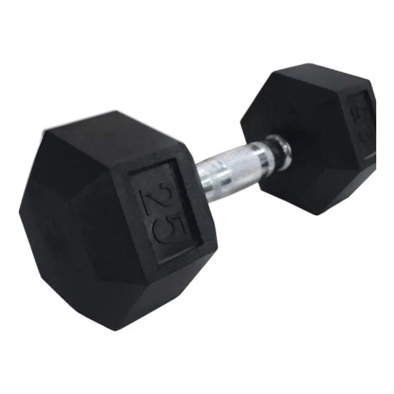 Mancuerna Troy 25 Lb Negro