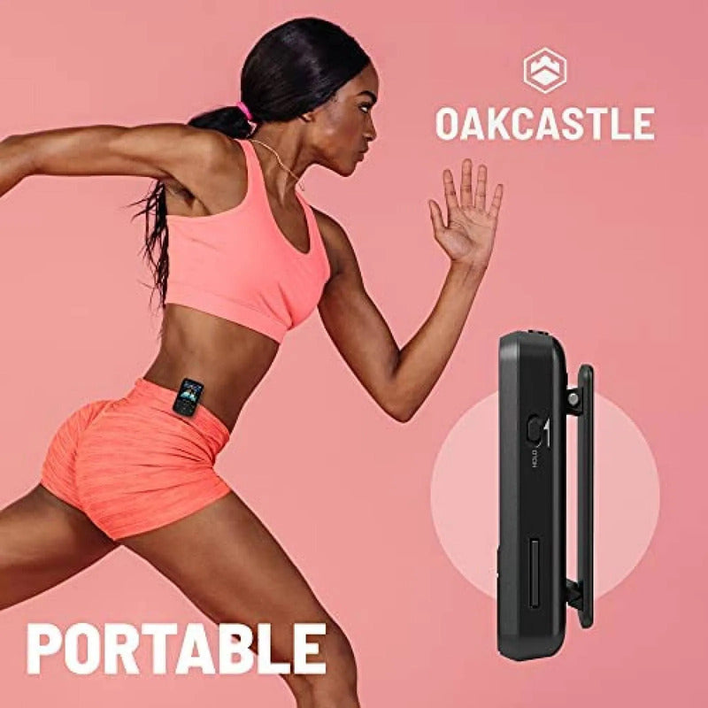 Reproductor Mp3 Oakcastle Mp200 De 16gb Bluetooth Negro Negro