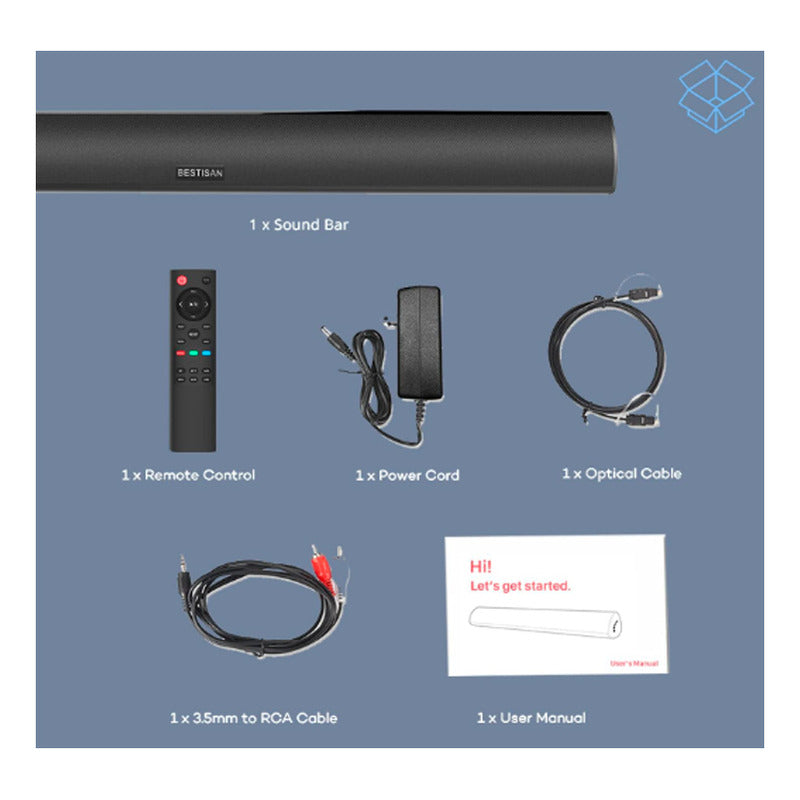 Barra De Sonido Bestisan S6520