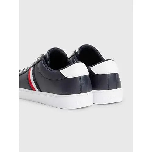 Tenis Tommy Hilfiger Essential Webbing Cupsole Negro Lisa 8.5 Us