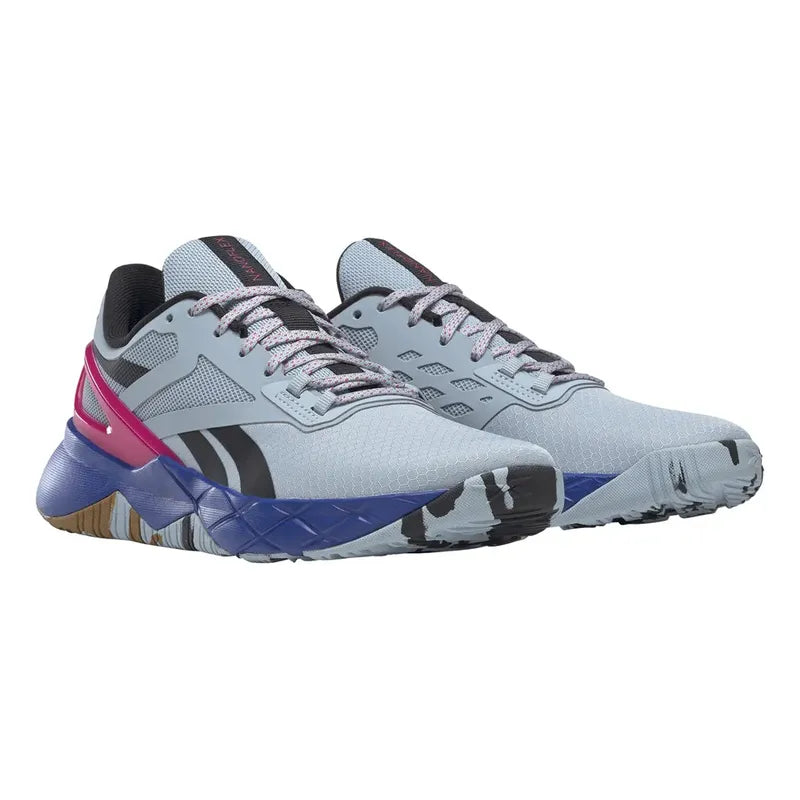 Tenis Reebok Nanoflex Tr Multi Colortraining Azul Con Rosa Lisa 26 Mx