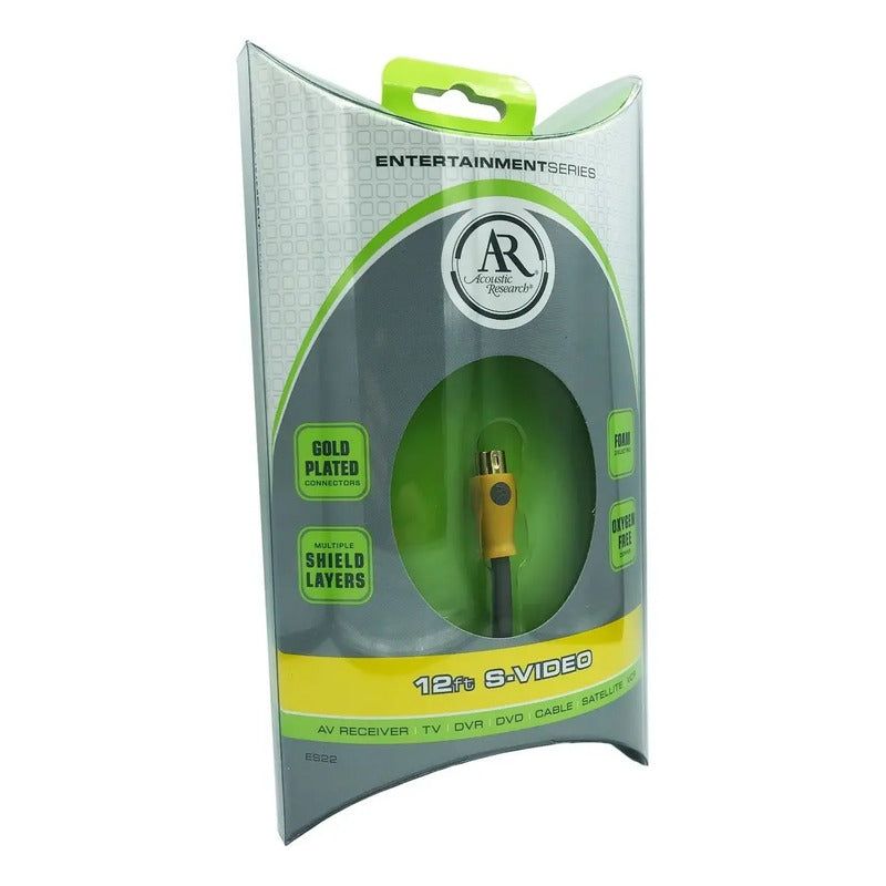 Cable 12 Pies (3.6 Metros) S Video (super Video) Modelo Es22