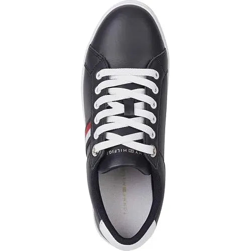 Tenis Tommy Hilfiger Essential Webbing Cupsole Negro Lisa 8.5 Us