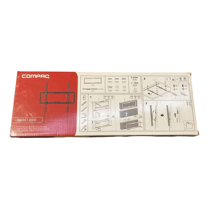Soporte De Pared Para Pantalla Tv Monitor 32 -55 Negro