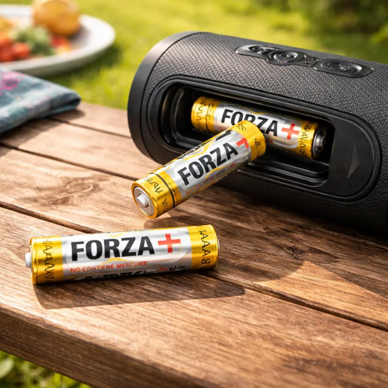 Paquete Con 60 Pilas Aaa Alcalinas Forza 1.5v Larga Duración