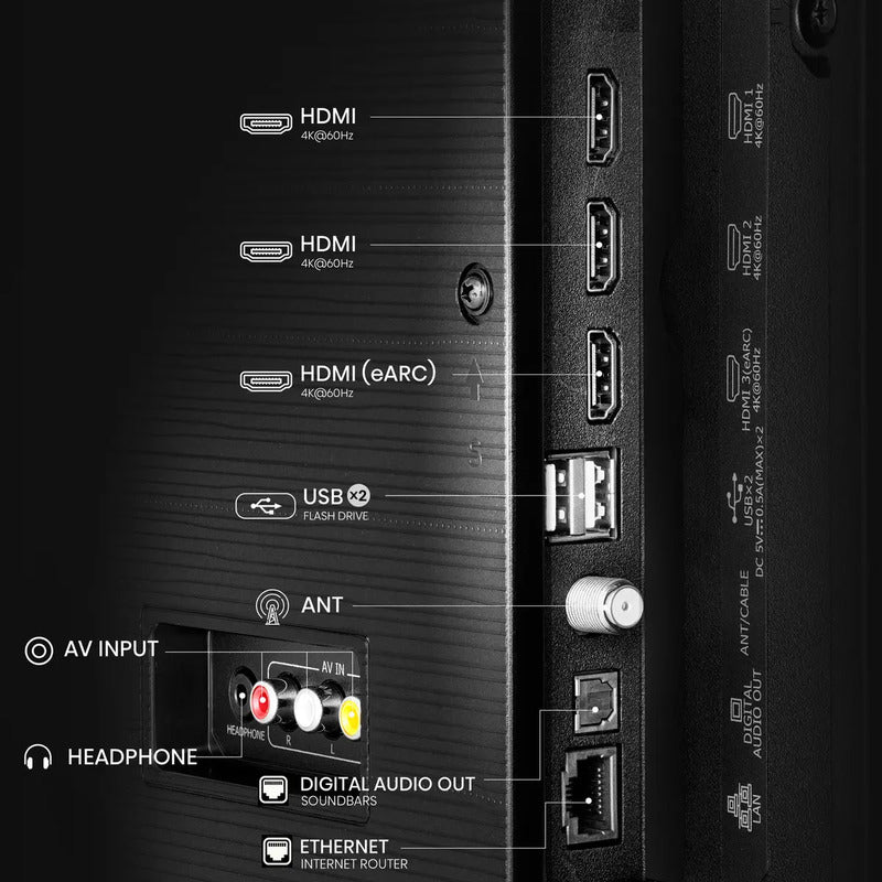 Hisense Smart Tv Pantalla 43 Pulgadas Qled 43qd6qfm Fire Tv