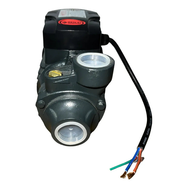 Bomba De Agua Periférica Eléctrica 1/2 Hp Hogar Qb60a Gris Oscuro 60 Hz Monofásica