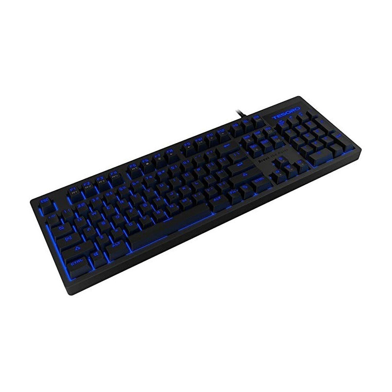Teclado V2 Mecánico Iluminado Para Juegos Ts-g7nl-v2 Bl Teclado Negro