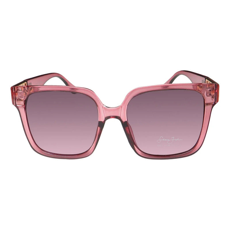 Lentes De Sol Sean John Sjs2010 Unisex Sin Estuche Océano Coral Coral Claro