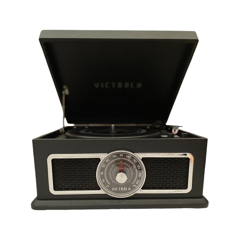 Tocadiscos 4 En 1 3 Velocidades Y Radio Fm Vta-810b