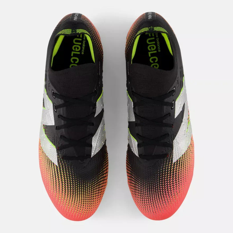 Tenis New Balance Tekela Pro Low Laced Fg V4+ Negro Con Naranja 4 Mx