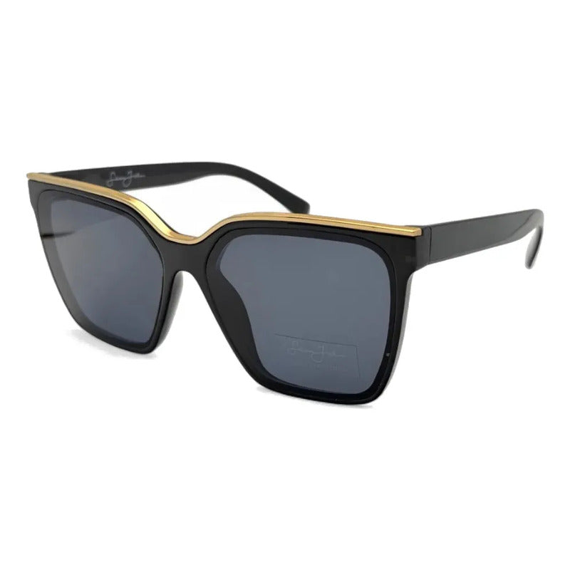 Lentes De Sol Sean John Sjs2036 Sin Estuche Océano Negro Gris Oscuro