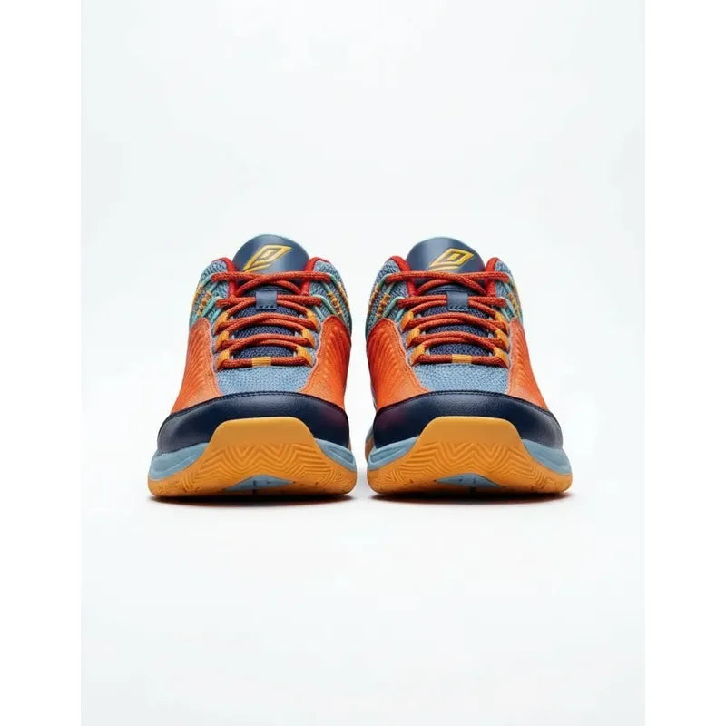 Tenis And1 Explosive T Azul Con Rojo Y Naranja 9.5 Us
