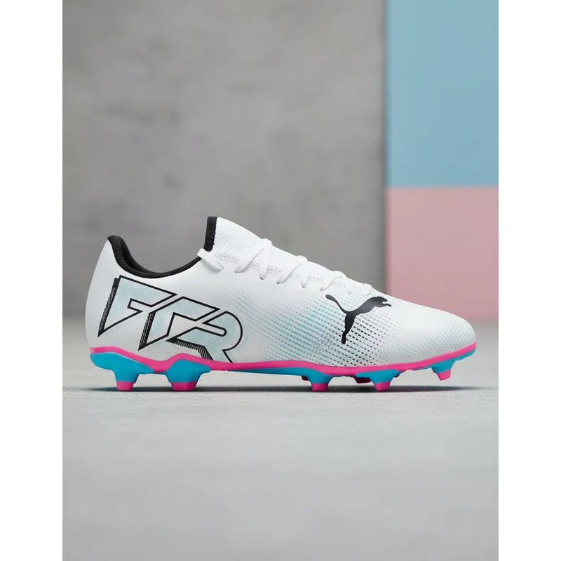 Tenis Fútbol Puma Future 7 Play Hombre Blanco 26,5 Mx