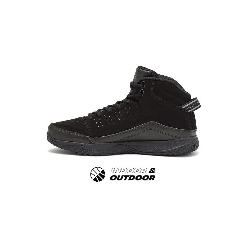 Tenis And1 Pulse 2.0 Negro Negro Lisa 9 Us