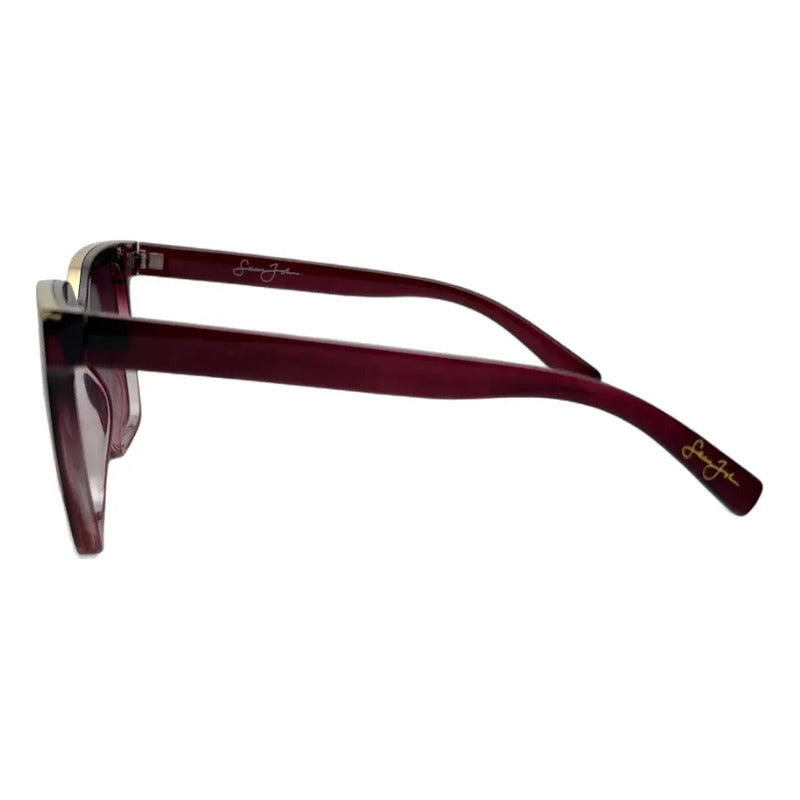 Lentes De Sol Sean John Sjs2036 Sin Estuche Océano Bordó