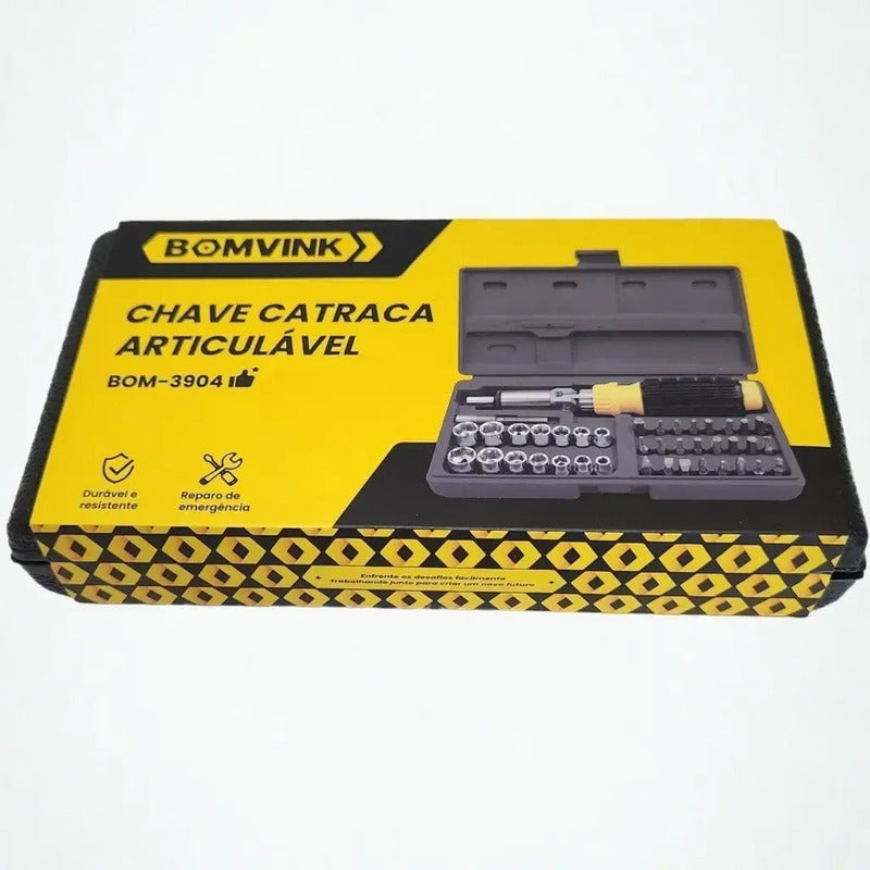 Destornillador Bomvink Bom-3904 De Punta Intercambiable