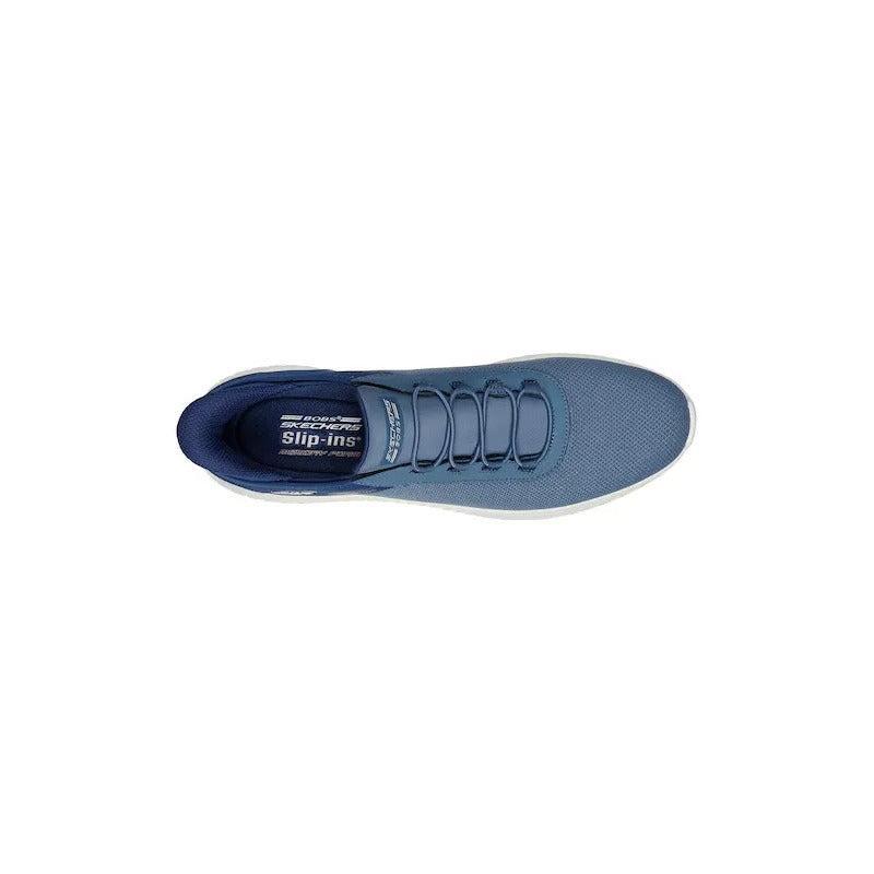 Tenis Skechers Hands Free Slip-ins Bobs Sport Azul Lisa 10 Us