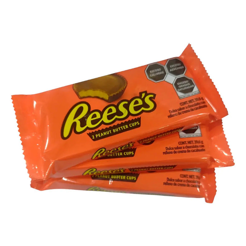 Chocolate Reese's 6 Paquetes De 12 Piezas Mantequilla Maní