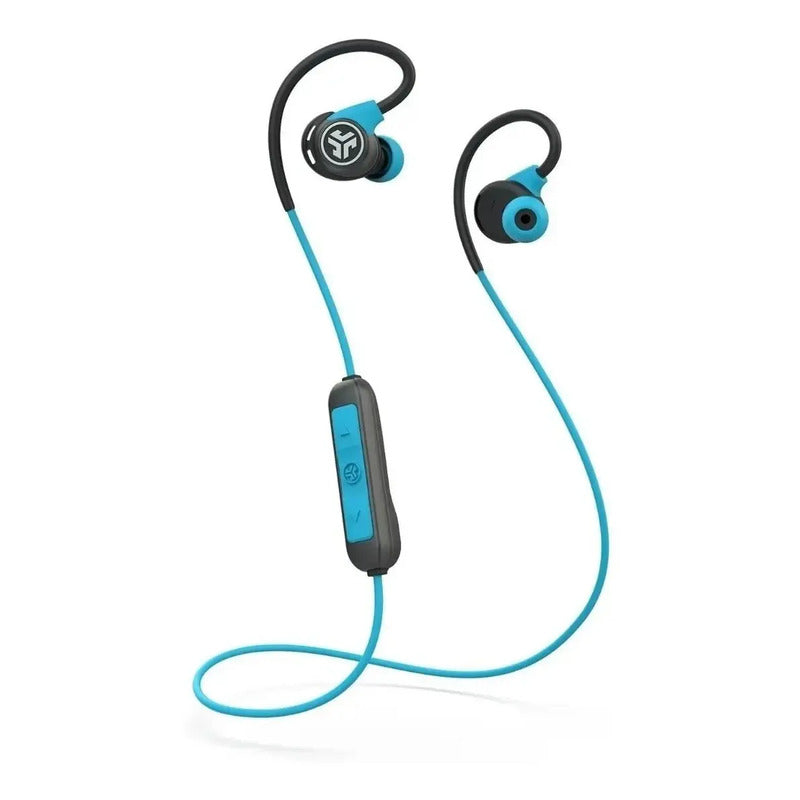 Auriculares Jlab Inalambricos Sport Fitness Bluetooth Color Azul