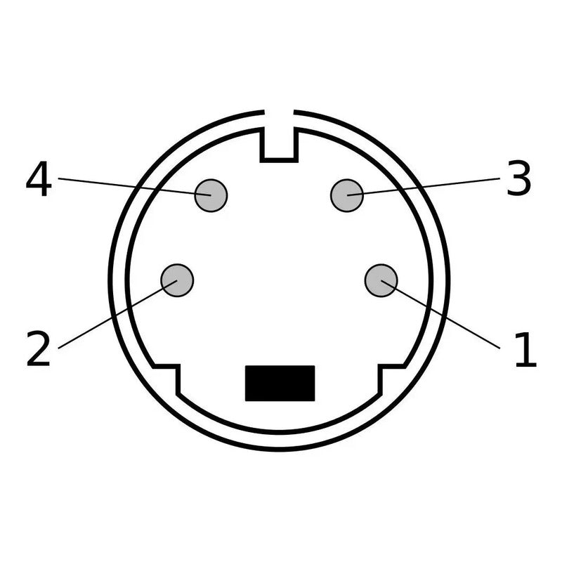 Cable 12 Pies (3.6 Metros) S Video (super Video) Modelo Es22