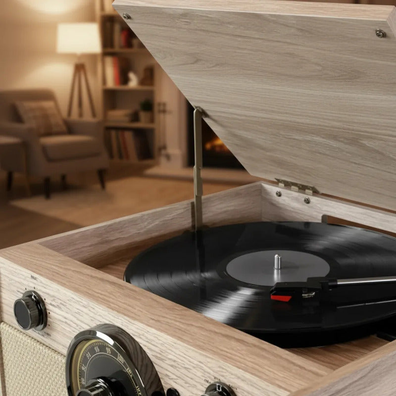 Tocadiscos Bluetooth Victrola Cambridge 4-en-1 Vta-245b Arena