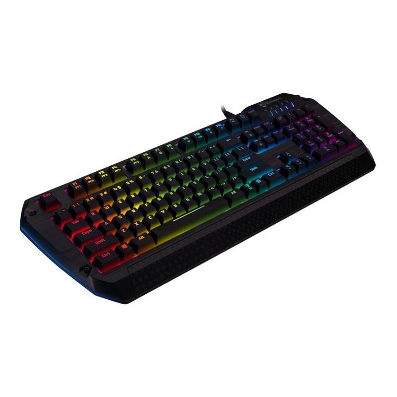 Teclado Tesoro Ts-g5sfl Bl Lobera Spectrum Color Del Teclado Negro