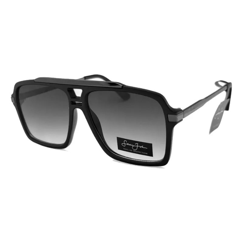 Sean John Sjs1000 Lentes De Sol Degradados Negro Sin Estuche Océano Negro