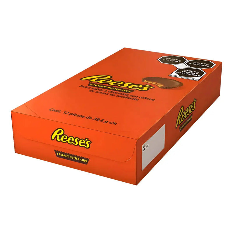 Chocolate Reese's Crema Cacahuate Pack 12 Piezas Relleno