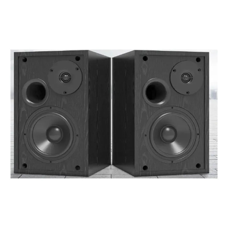 Bocinas Bluetooth Bestisan Sr02 + Barra De Sonido De Regalo Negro