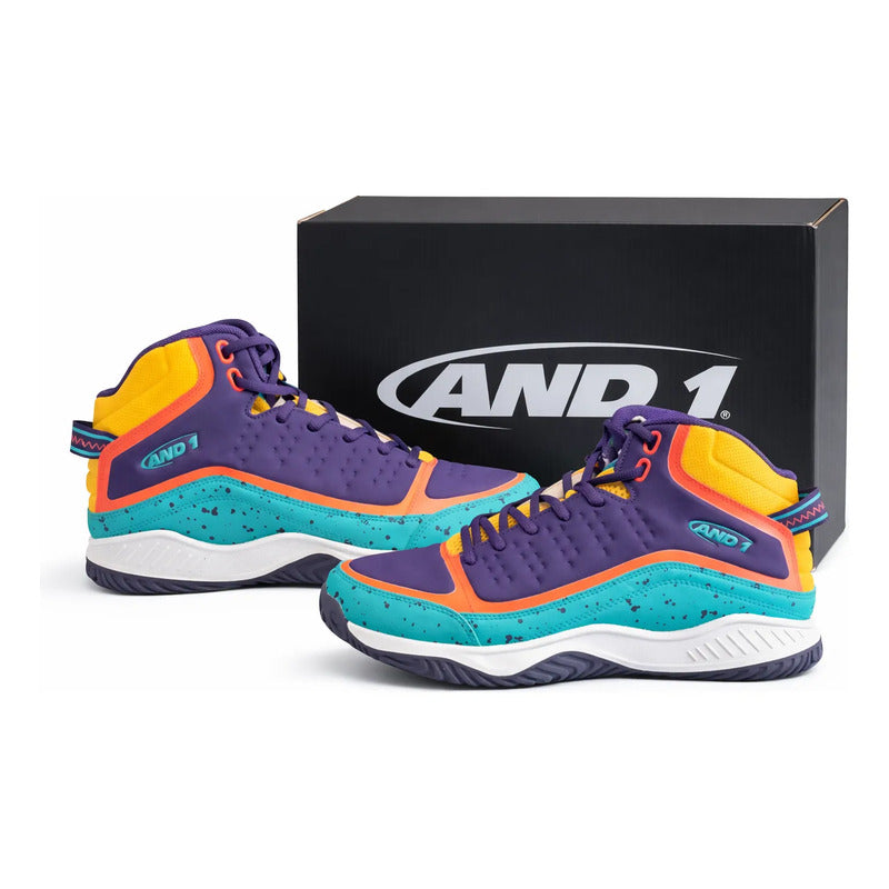 Tenis And1 Pulse 2.0 Tpr Purple/multi Purple/multi Lisa 8 Us