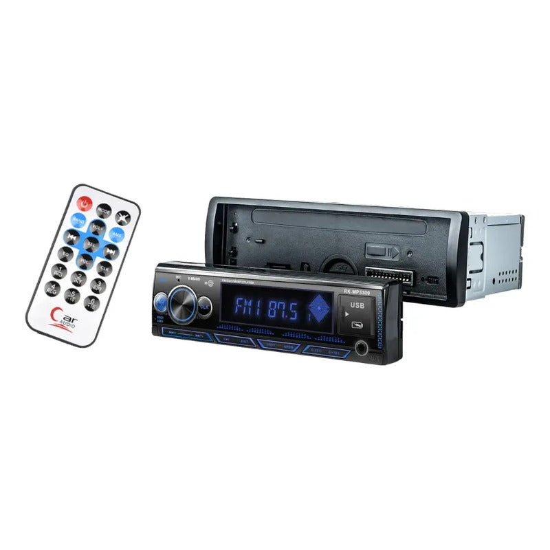 Autoestéreo Bluetooth Reako Usb Sd Aux Control Remoto
