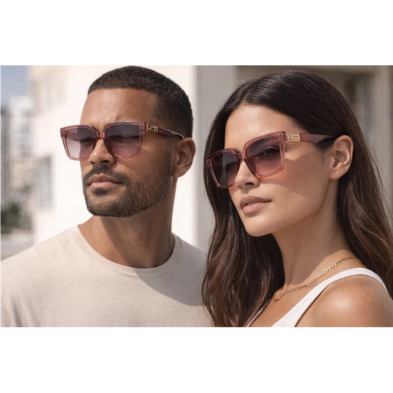 Lentes De Sol Sean John Sjs2010 Unisex Sin Estuche Océano Coral Coral Claro