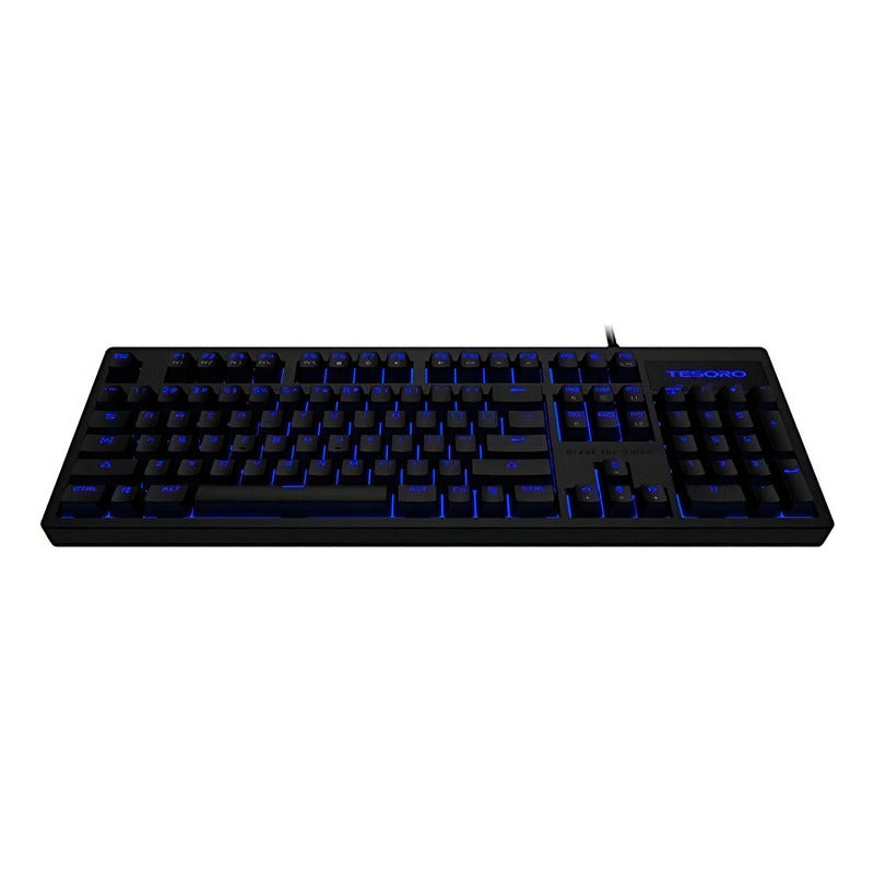 Teclado V2 Mecánico Iluminado Para Juegos Ts-g7nl-v2 Bl Teclado Negro