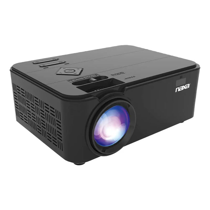 Proyector Lcd Cine En Casa 150 Pulgadas Naxa Nvp-1000 Negro