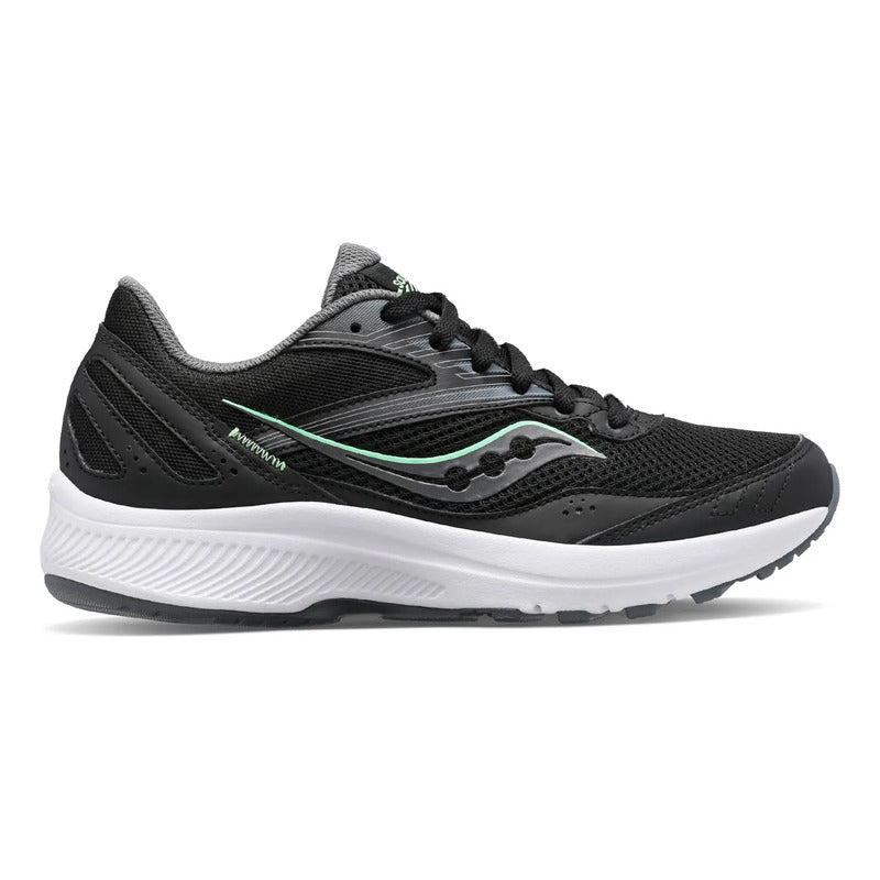 Tenis Para Correr Saucony Cohesion 15 Negro Lisa 24.5 Mx