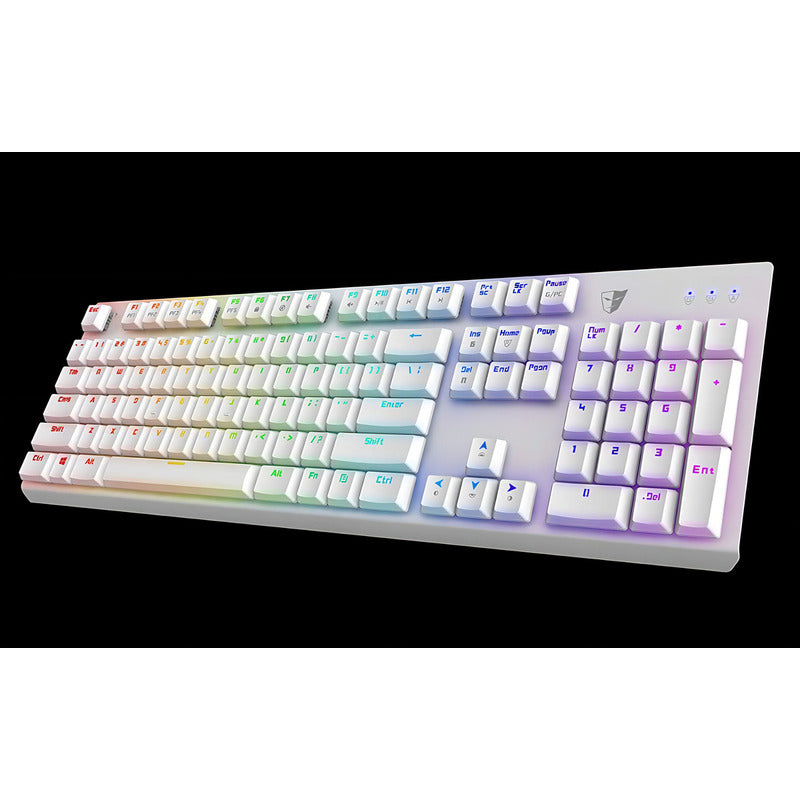 Teclado Mecánico Blanco Para Juegos Ts-g11sfl W (rd)