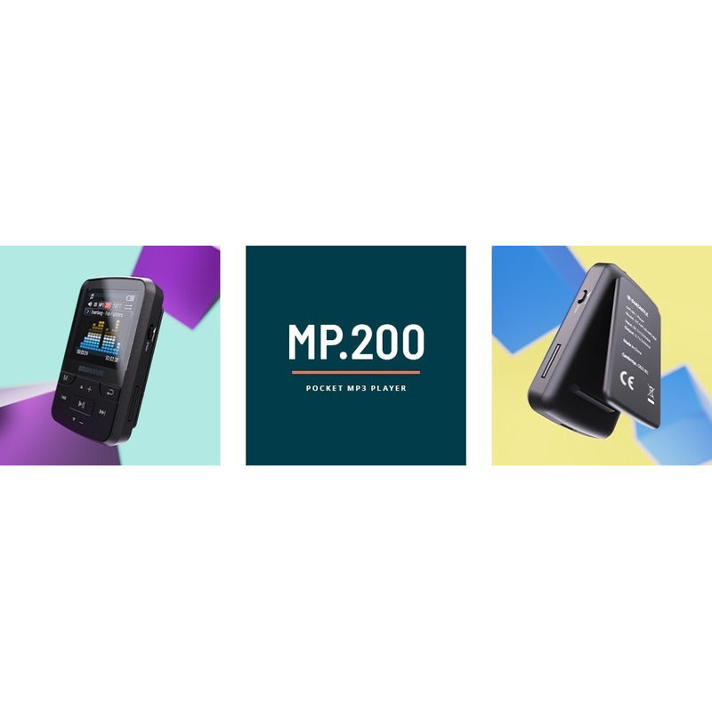 Reproductor Mp3 Oakcastle Mp200, 8 Gb, Bluetooth