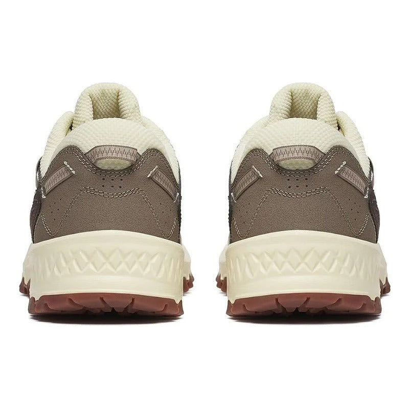 Tenis Saucony Grid Peak Gris Oliva Marrón Olive Brown Lisa 26.5 Mx