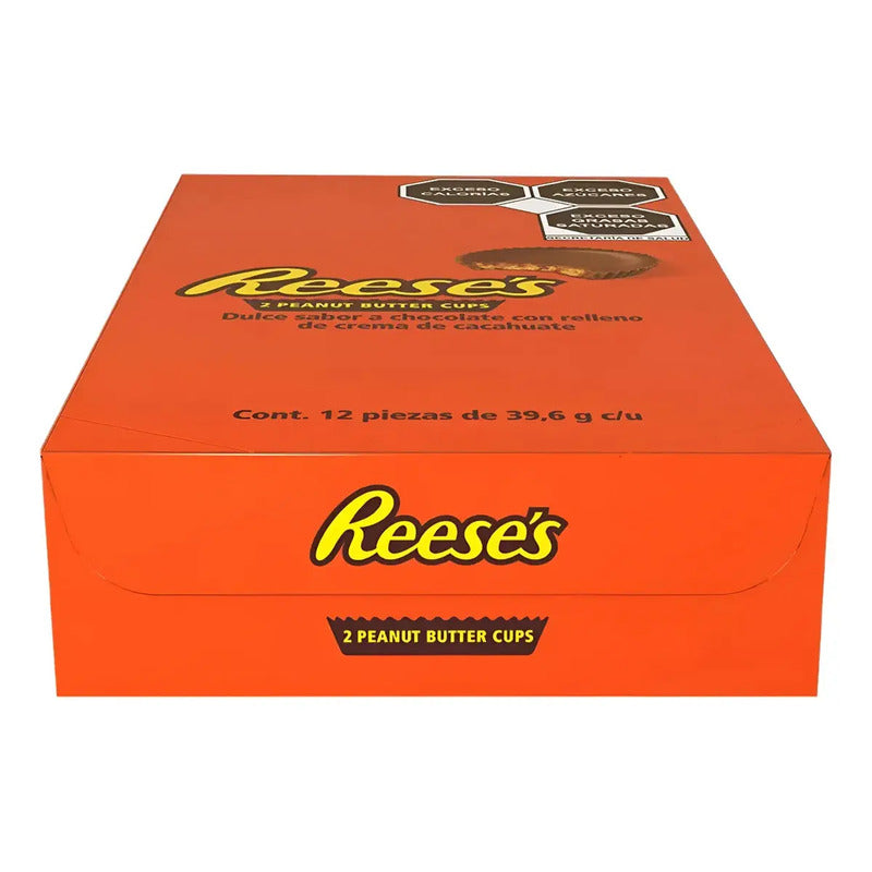 Chocolate Reese's Crema Cacahuate Pack 12 Piezas Relleno
