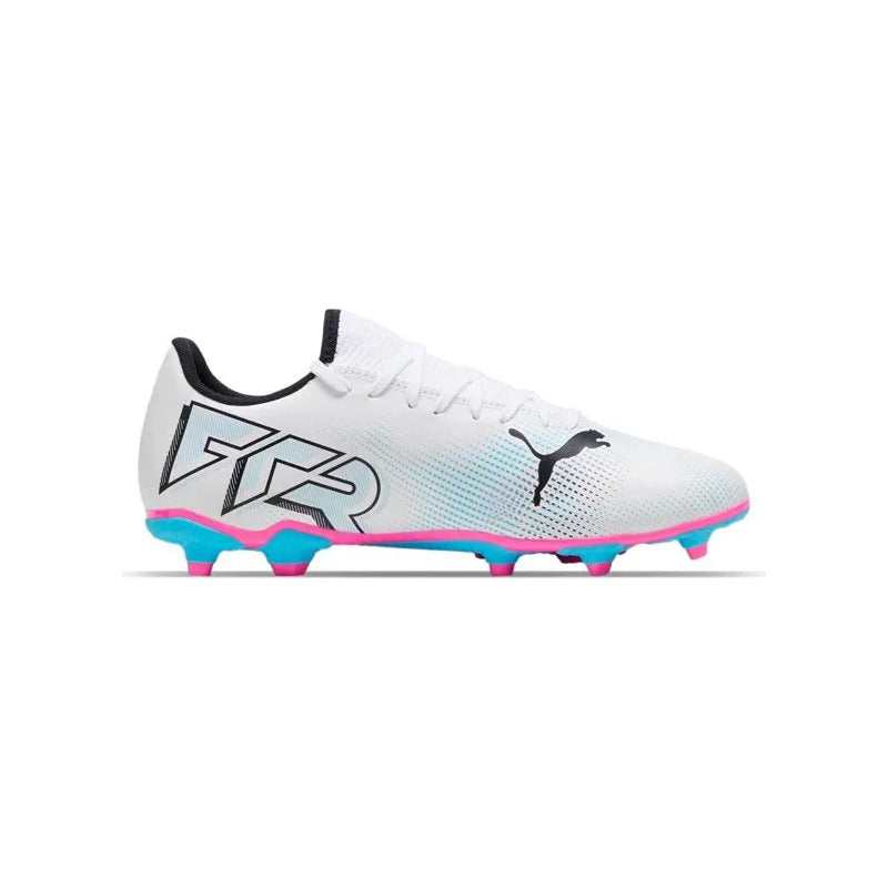Tenis Fútbol Puma Future 7 Play Hombre Blanco 26,5 Mx