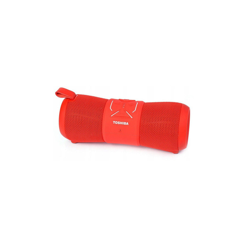 Parlante Portátil Bluetooth Toshiba Wsp200 Sumergible Color Rojo